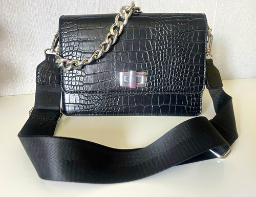 Damen crossbody tasche schwarz - crossbody-tasche,