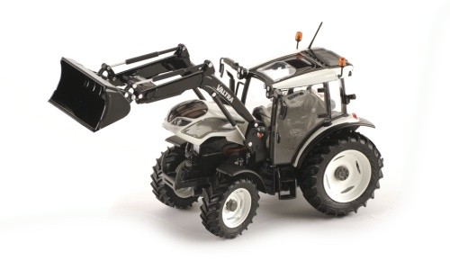 Valtra mit frontlader weiß - mit,