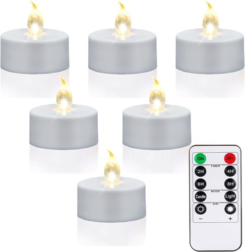 Flammenlose led teelichter - led, 5