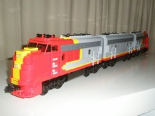 Lego Train - Custom Santa Fe
