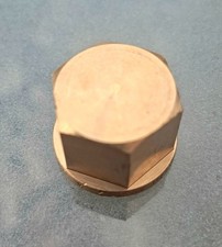 Blindstopfen 1/2"  IG Gewindefitting Rotguss ohne Dichtung