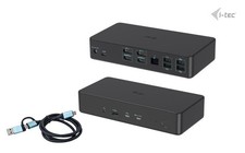 I-TEC USB-A/ USB-C/ Thunderbolt 3 Professional Dual 4K Display Docking Station
