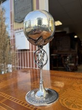 Silber Pokal 15 . Deutsches Bundesschießen München Münchner Kindl 800 Silber