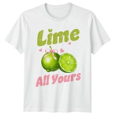 Lime Fruit Hearts Graphic