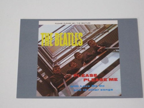 Postkarte the beatles - the,