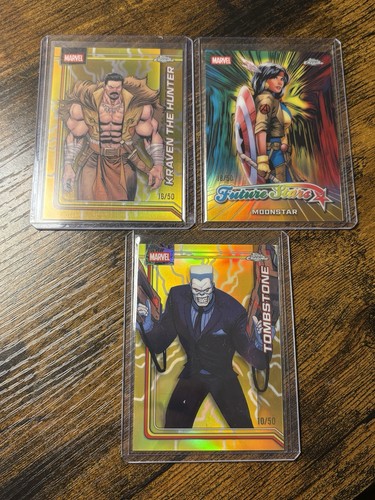 Marvel topps chrome 2026 - chrome, gold