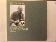 Arno Schmidt. Vorläufiges zu Zettels Traum. incl. 2 LPs. S. Fischer, 1977