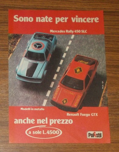 Seltene werbung polistil - werbung,