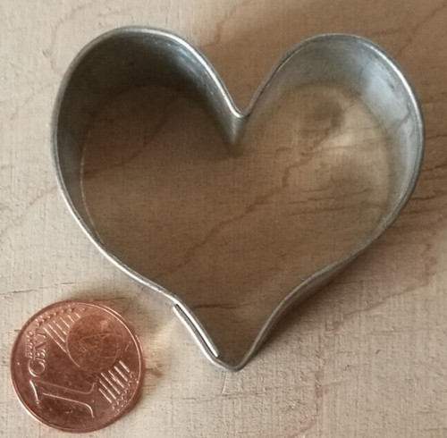 Mini metall ausstecher herz - ausstecher,