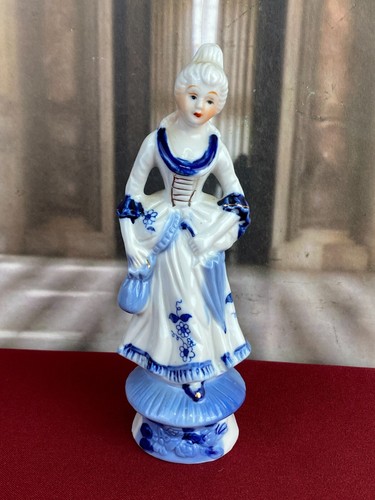 Porzellanfigur galante rokoko - porzellanfigur,