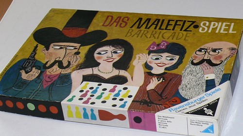 Das malefiz spiel - spiel, barricade