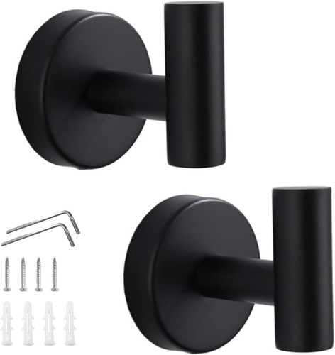 Edelstahl wandhaken set - wandhaken, 2er