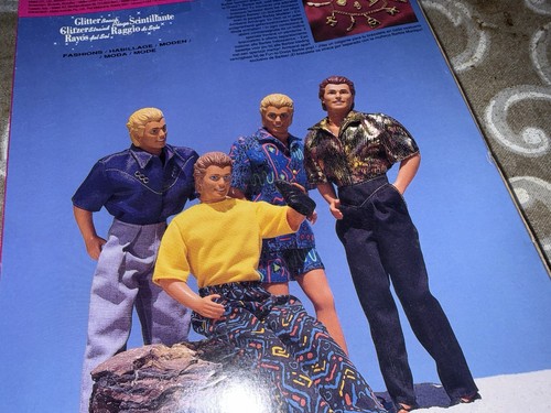 Barbie ken mode glitzer - barbie,