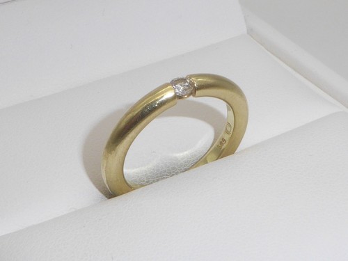 585 gold ring - gold, gelbgold