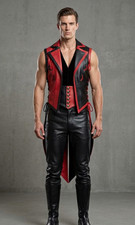 Herren Echtleder Steampunk