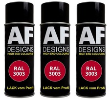 3x RAL Lackspray Autolack