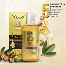 Wellice VE Argan Shampoo 500ml