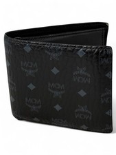 MCM Brieftasche Visetos Schwarz – Original