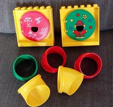 Lego Duplo Kugelbahn 2 x Türe, 5 x Röhrenteile für Kinderspielplatz