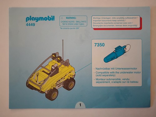 Playmobil bauanleitung 4449 - playmobil,