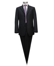 gestreifte Herren Anzug Modern