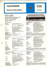 TELEFUNKEN Service Manual , Concertino hifi 3030