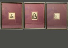 3 Stk. Kleine Kupferstiche