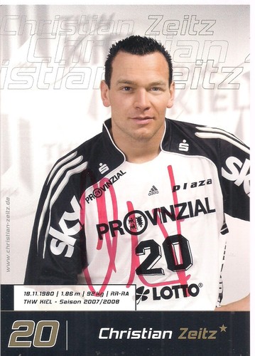 Autogramm christian zeitz - autogramm,