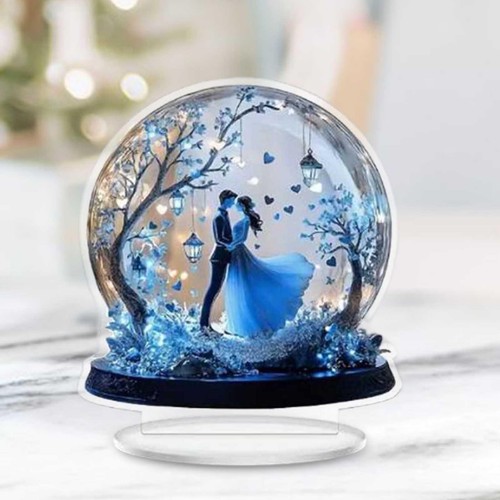 Flache acryl decor ornament - 2d,