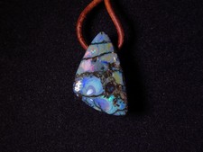 Boulder Opal Anhänger aus