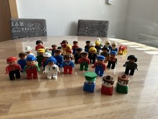 32 Lego Duplo Bausteine Figuren Bewegliche Spielfiguren Taucher Kinder Arbeiter