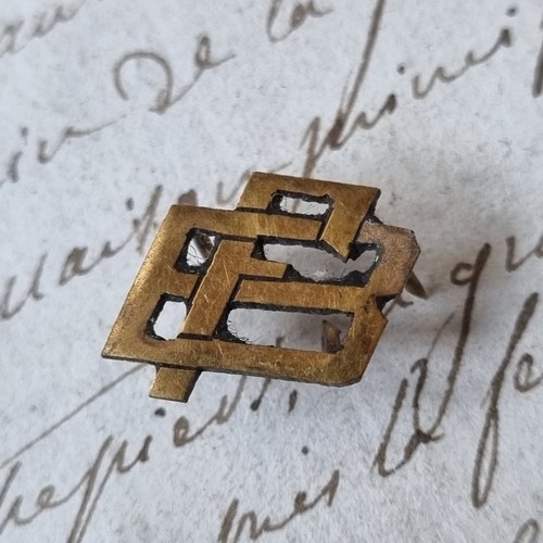 Monogramm buchstaben messing - monogramm,