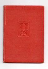 FDGB Mitgliedsbuch von 1955, viele interessante Eintragungen, 8 x 11,5 cm