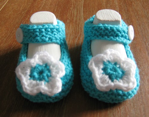 Ballerinas*Babyschuhe*gestrick