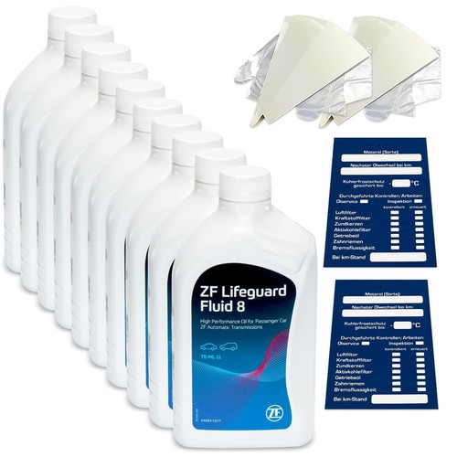 Liter automatikgetriebeöl - 10,