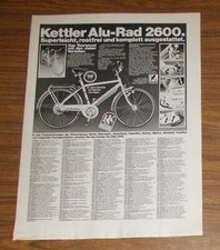 Seltene werbung kettler - seltene,