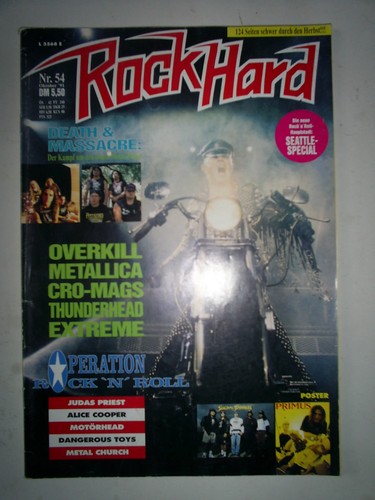 Rock hard 1991 judas - 54,
