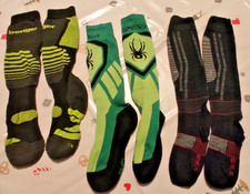 3 Paar Jungen Kniestrümpfe gr. 35-38 Schwarz-Grün-Grau