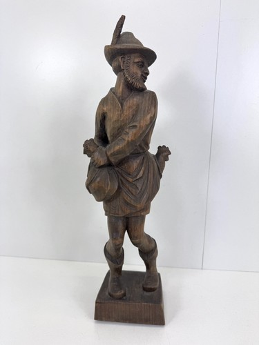 Alte holzfigur jäger - alte,
