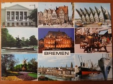 Postkarte 2726 gelaufen, Bremen, Ansichtskarte, Sammlung