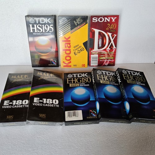 Leere vhs kassetten ovp - 8,
