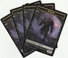 ✪ 4 MAGIC The Gathering HORROR/ZOMBIE Doppelkarte/Split MTG PLAYSET E01/EN 2017