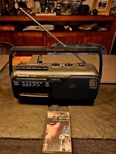 Panasonic RX-M40DE-K Mono Radio Recorder mit Kassettendeck, Netz/Batterie 1996