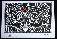 Keith haring lithographie - keith, in