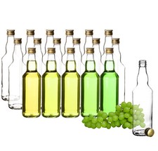 Glasflaschen mit