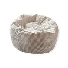 Sitzsack Cord Kingston Beige 85T x 85B x 50H cm