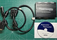 Matrox TripleHead2Go Digital Edition – Multi-Monitor Adapter – OVP & Zubehör