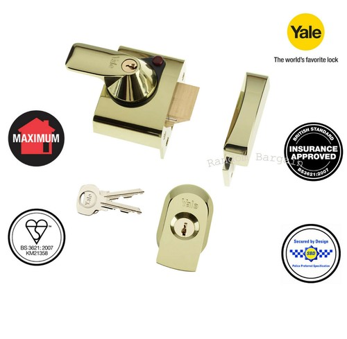 Yale 40mm nightlatch - nightlatch, maximum