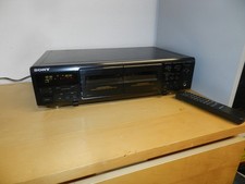 Sony TC-WE405 Doppel Kassettendeck Schwarz