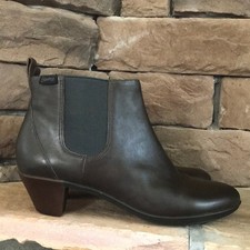 Camper brown leather ankle
